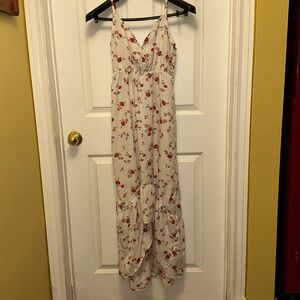 Floral High Low Sun Dress